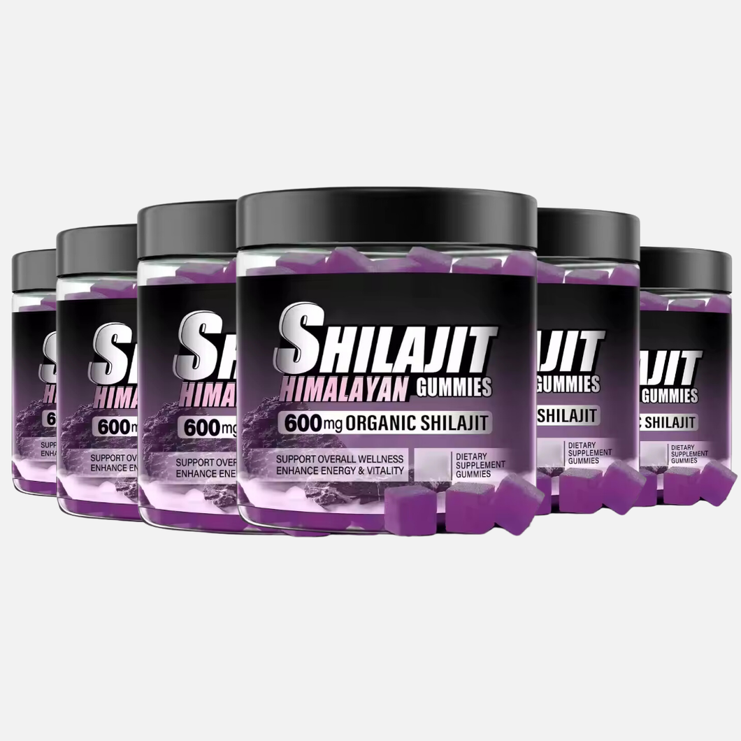 6x Osmo Natural Shilajit Gummies