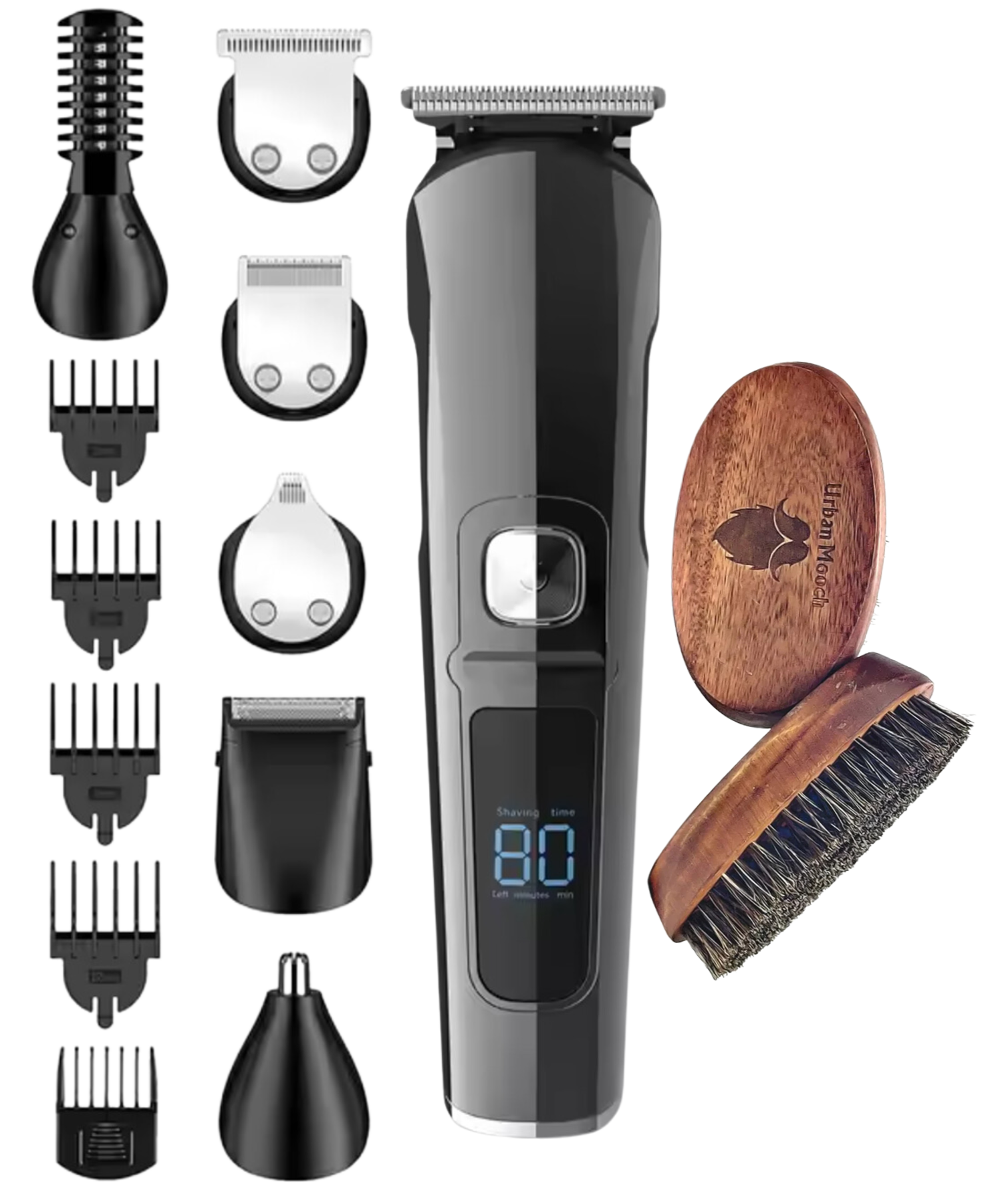 TrimLite V7 + Beard Styling Attachments + Beard Care Brush